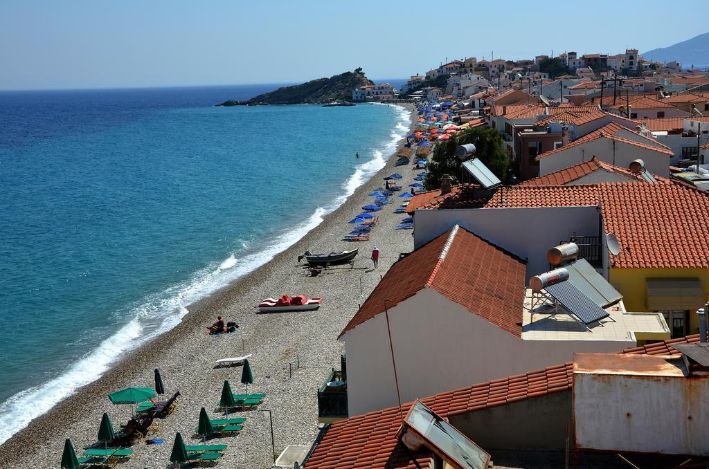 Hotel La Plage Kokkari Exterior foto